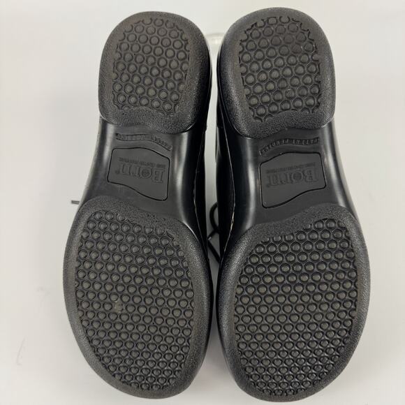 BORN Women's Oxford Crafted Footwear Black Leather Lace Up Size 7.5 - Picture 5 of 8